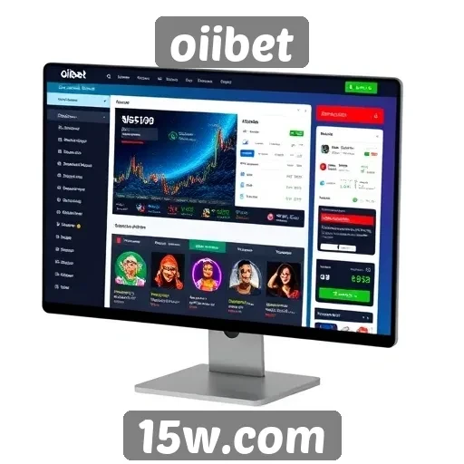 Análise da interface do usuário do site oiibet